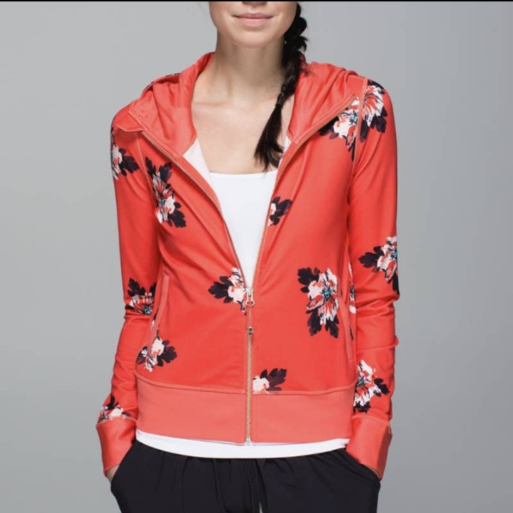 Lululemon Flower Print Jacket